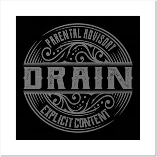 Drain Vintage Ornament Posters and Art